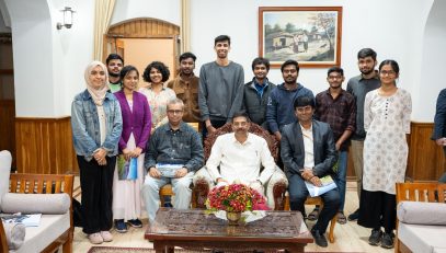 Interacts With Internship Students From IIT Madras