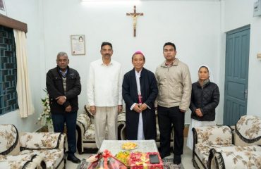 Governor Meets And Greets Bishop Of Aizawl On The Occation Of The Upcoming Chrismas