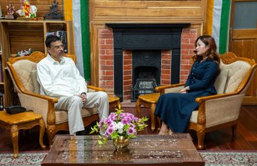 MLA Pi Baryl Vanneihsangi Calls On Governor