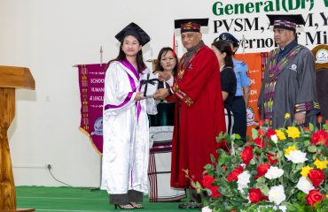 Presenting the degree