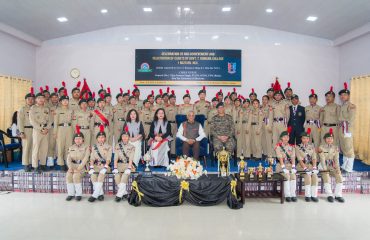 Ceremony of Govt T Romana College NCC Cadets