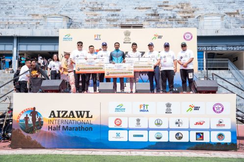 Aizawl International Half Marathon 2025