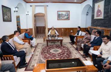 National Commission for Scheduled Tribes Delegation