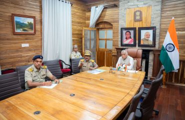 Project Pushpak Chief Engineer Briefs Governor