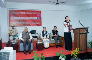 Inaugurates Red Cross Society Activities at Govt Aizawl North College
