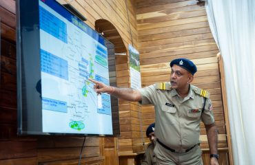 Chief Engineer Briefs Governor