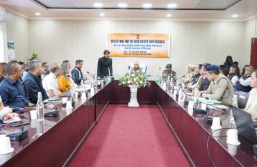 Champhai District visited Honourable Governor