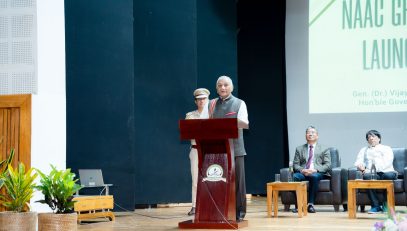 Mizoram Universitys NAAC A