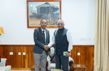 Retired IPS Officer Pu C Lalthanmawia takes oath as Ombudsman