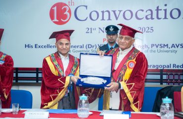 Convocation of ICFAI University Mizoram