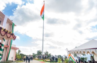Tallest National Flag at Zokhawsang