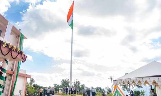 Tallest National Flag at Zokhawsang