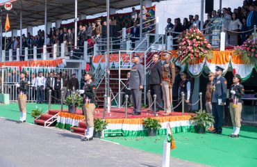 77th Republic Day Celebrations in Mizoram