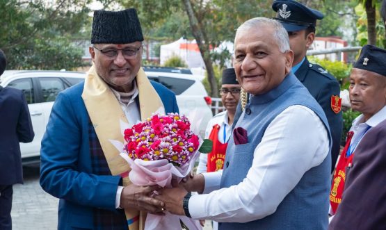 VP Arrives in Mizoram to Lok Bhavan