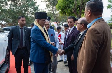 Vice President Arrives in Mizoram