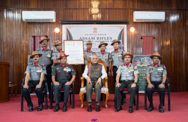 Unit Citation to Battalion Assam Rifles