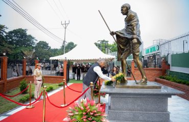 Tribute on Mahatma Gandhi Birth Anniversary