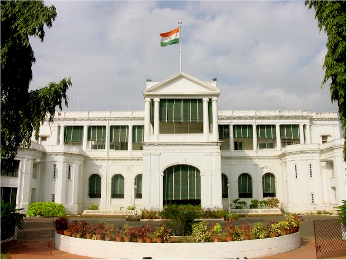 Raj Bhavan, Chennai - Main Building