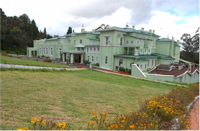 Raj Bhavan, Udhagamandalam - West View