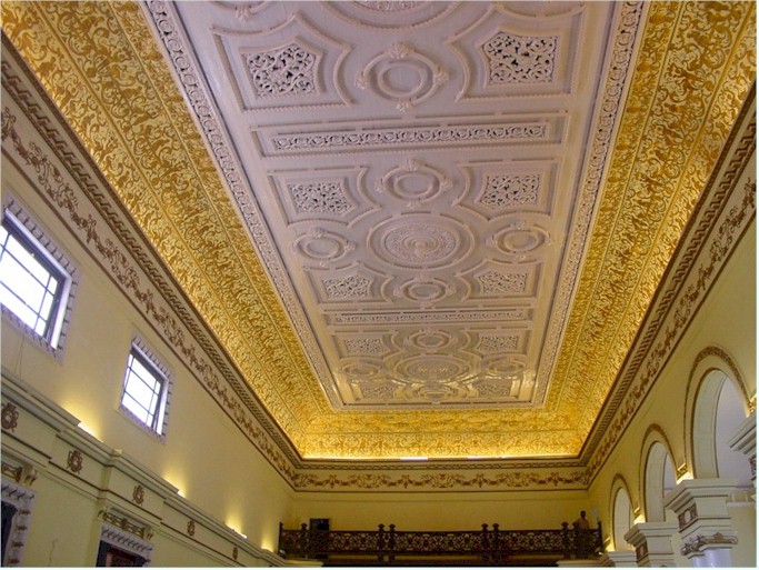 Raj Bhavan, Udhagamandalam - Banquet Hall - Artistic Ceiling