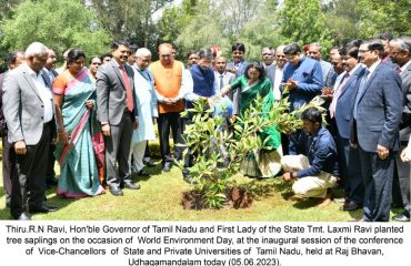 World Environment Day celebration with the Vice-Chancellors 1