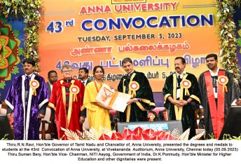 Anna University 43rd Convocation