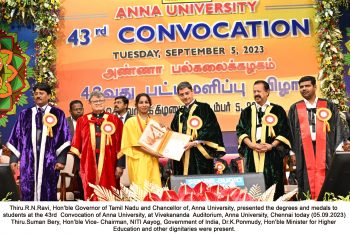 Anna University 43rd Convocation