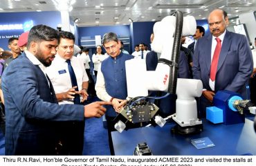 inaugurated ACMEE 2023 and visited the stalls