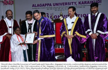 Alagappa University Convocation