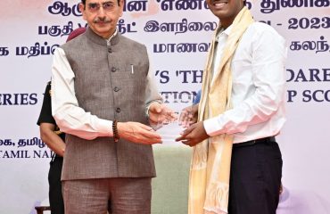 felicitated Thiru.J.Parbanjan