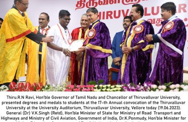 Thiruvalluvar University Convocation