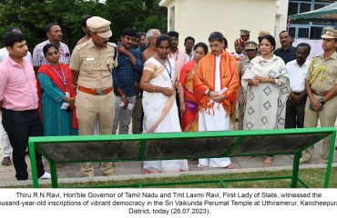 Witnessing the 1000-year-old inscriptions of vibrant democracy in the Sri Vaikunda Perumal Temple at Uthiramerur 1
