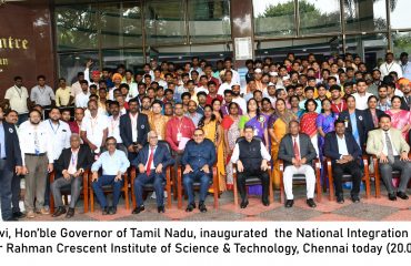 inaugurated the National Integration Camp - 2023 at B.S.Abdur Rahman 1
