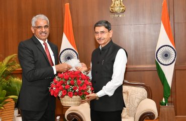 Meeting Thiru. Shiv Das Meena. IAS., new Chief Secretary of Government of Tamil Nadu 2