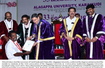 Alagappa University Convocation