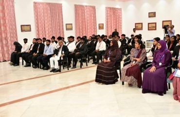 Hon’ble Governor of Tamil Nadu, interacted with the students of Crescent School of Law, Vandalur, at Raj Bhavan - 30.10.2023