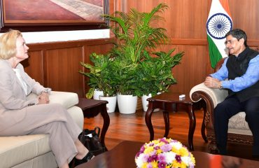 H.E.Mrs.May-Elin Stener, Ambassador of Norway to India, called on Thiru.R.N.Ravi, Hon’ble Governor of Tamil Nadu, at Raj Bhavan, Chennai on 01.11.2023