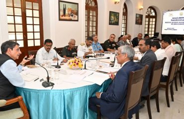 Thiru.R.N.Ravi, Hon’ble Governor of Tamil Nadu, chaired the meeting of State Managing Committee of Amalgamated Fund at Raj Bhavan, Chennai - 06.11.2023. Thiru.Shiv Das Meena,IAS., Chief Secretary, Government of Tamil Nadu and other officials were present.