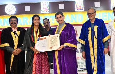 Thiru.R.N.Ravi, Hon’ble Governor of Tamil Nadu, participated as chief guest in the 29th Graduation day of Sri Sankara Arts and Science College (autonomous), and presented Medals to the Graduands Rank Holders , at Sri Kanchi Mahaswami Auditorium, Sri Sankara Arts and Science College, Enathur, Kanchipuram - 07.11.2023