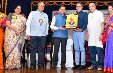 Thiru.R.N.Ravi, Hon’ble Governor of Tamil Nadu, presented the Bharathi Award to Thiru.K.Vijay Kumar,IPS.(Retd), in a function organized by Vanavil Cultural Centre in association with Bharatiya Vidya Bhavan Chennai at Bhavan’s Pottipati Gnanamba Obul Reddy Auditorium, Mylapore Chennai - 10.12.2023
