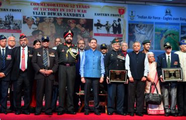 Tribute to Indian Armed Forces on their Victory in 1971 War fecilitation