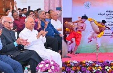 Foundation Day of Manipur, Meghalaya, Tripura, Uttar Pradesh States and Dadra & Nagar Haveli and Daman & Diu Union Territories celebrated at Bharathiar Mandapam ,Raj Bhavan ,Chennai. Thiru R. Kirlosh Kumar, I.A.S., Secretary to Governor and other dignitaries witnessed the cultural performances - 24.01.2024