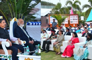 Thiru.R.N.Ravi, Hon’ble Governor of Tamil Nadu, participated as chief guest at the Coast Guard Day celebration “At Home” 2024 at Coast Guard Region (East) Chennai on 01.02.2024