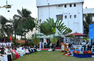 Thiru.R.N.Ravi, Hon’ble Governor of Tamil Nadu, participated as chief guest at the Coast Guard Day celebration “At Home” 2024 at Coast Guard Region (East) Chennai on 01.02.2024
