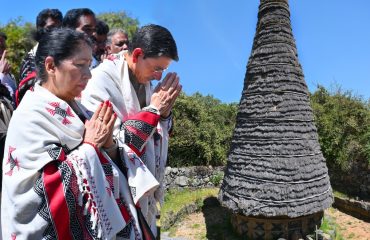 Thiru. R.N. Ravi, Hon’ble Governor of Tamil Nadu and Lady Governor of Tamil Nadu, Tmt. Laxmi Ravi visited the sacred Toda Temple Muthanad Mund in Hullathy Village, Nilgiris and offered prayers for the well being of all at The Nilgiris District - 16.02.2024