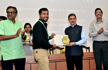 Thiru. R.N. Ravi, Hon’ble Governor of Tamil Nadu, participated as chief guest and distributed awards to the awardees In inaugural ceremony Of E-Summit & Award distribution ceremony for All India Research Scholars Summit (AIRSS) 2024, held at TTJ Auditorium, IIT Madras, Chennai - 07.03.2024.