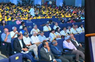 Thiru. R.N.Ravi, Hon'ble Governor of Tamil Nadu participated as chief guest, presented the degrees and medals to the students and addressed the gathering at the 32nd Graduation Day function of Bharathidasan Institute of Management, Tiruchirappalli at The Music Academy, Chennai on 03.05.2024.