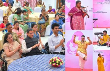 Thiru.R.N.Ravi, Hon'ble Governor of Tamil Nadu and the First Lady of Tamil Nadu Tmt. Laxmi Ravi, presided over the International Mother's Day Celebration and witnessed the cultural performances performed by the differently abled persons at Bharathiar Mandapam, Raj Bhavan, Chennai on 12.05.2024