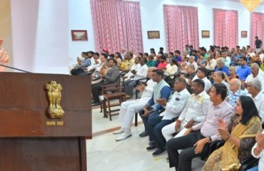 On the eve of Telangana State Foundation Day, Raj Bhavan, Tamil Nadu, hosted a celebration event. Hon'ble Governor Thiru R.N. Ravi addressed the gathering at Raj Bhavan, Chennai - 01.06.2024.