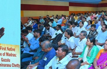 Thiru.R.N.Ravi, Hon'ble Governor of Tamil Nadu, participated as Chief Guest and addressed the gathering at the book release function of “The First Native Voice of Madras: Gazulu Lakshminarasu Chetty” authored by Thiru. B. Jagannath, Advocate, High Court of Madras at Chennai on 17.06.2024.